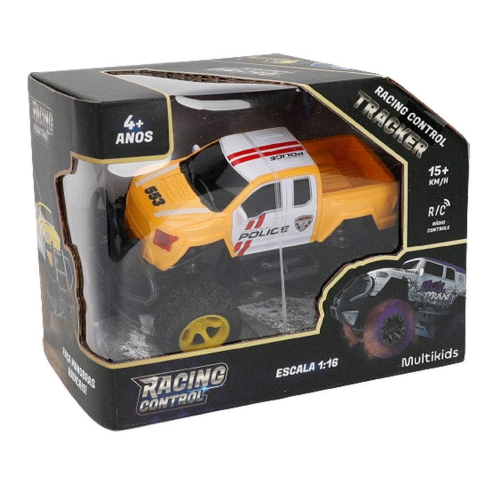 Carrinho de Controle Remoto Multikids Racing Control Falcon