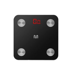 Balança Com Bioimpedância - Biohealth - Multilaser Saúde Black - Hc059 Preto