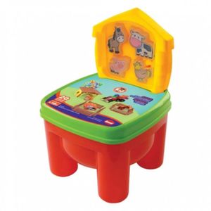 Cadeira Brinkadeira Fazendinha Com Animais - Dismat Mk312