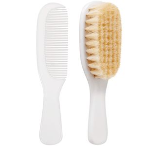 Escova E Pente Cerdas Naturais - Buba 08243