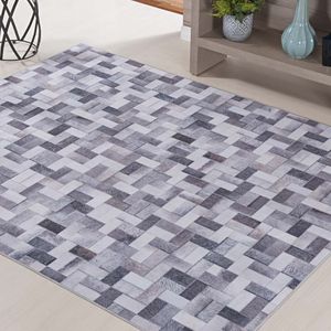 Tapete 2,00m X 2,50m Ecológico Niazitex Cinza