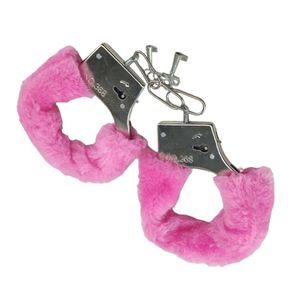 Algemas Erotica Metal Com Pelucia Bdsm Fantasia Sexy Diversao