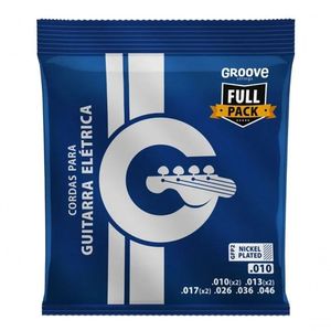 Jogo De Cordas P-guitarra Groove 0.010"-0.046" Gfp2