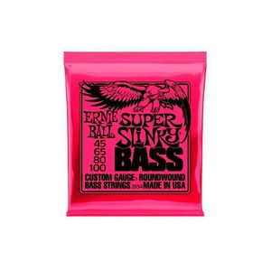 Encordoamento P/baixo 4 Cordas Super Slinky Niquel 045"-100" P02834 Ernie Ball