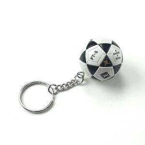 Chaveiro Bola De Futevolei Ft-5 Mikasa Cor Preto-branco