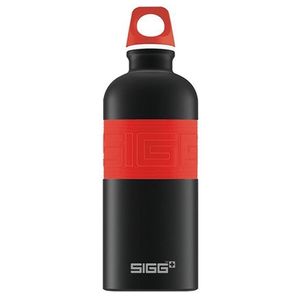 Garrafa Squeeze Cyd Touch 600ml Sigg Cor Preto-vermelho