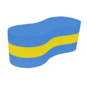 Flutuador Pullbuoy De Natação 100% Eva Rythmoon Cor Azul-amarelo