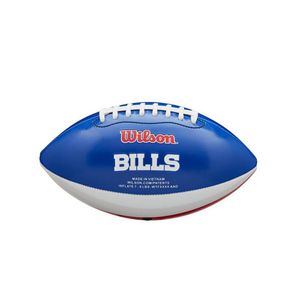 Bola Futebol Americano Nfl Mini Peewee Team Buffalo Bills Wilson Cor Azul