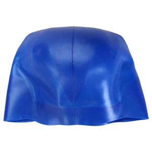 Touca De Natação Silicone P Record Breaker Hammerhead Cor Azul Royal