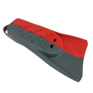 Nadadeira Pé De Pato Silicone Premium Fins Hammerhead Cor Cinza-vermelho Tamanho 38-41