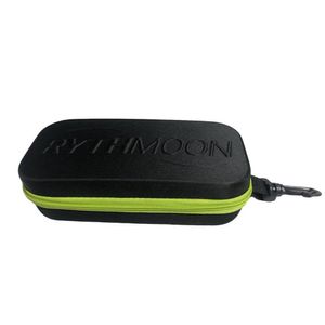 Estojo Esportivo Para óculos E Touca De Natação Relevo Rythmoon Cor Verde