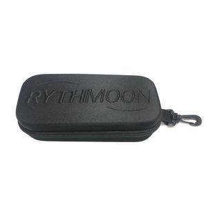 Estojo Esportivo Para óculos E Touca De Natação Relevo Rythmoon Cor Preto