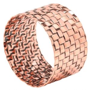 Jogo 6 Anel De Guardanapo India Bronze - Mimo Style