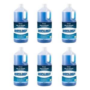 Limpa Inox Quimatic 1 L Tapmatic - Kit Com 6