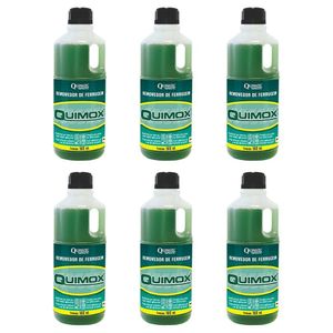 Quimox Removedor De Ferrugem 500 Ml Quimatic Tapmatic - Kit Com 6