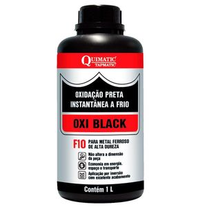 Oxi Black F10 Oxidação Preta A Frio 1 L Quimatic Tapmatic