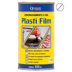 Plasti Film Emborrachamento A Frio (incolor) 500 Ml Quimatic Tapmatic