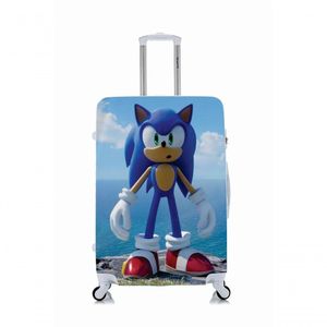 Capa Protetora Para Mala Viagem Personalizada Grande Sonic Topo Montanha