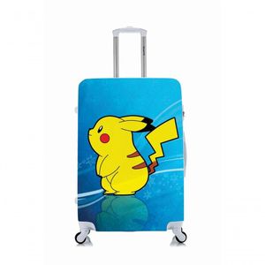 Capa Protetora Para Mala Viagem Personalizada Media Pikachu De Ladin