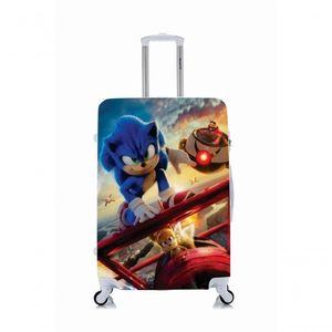 Capa Protetora Para Mala Viagem Personalizada Media Sonic 3