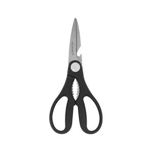 Tesoura De Cozinha De Inox 8'' Preta Multiuso Hauskraft