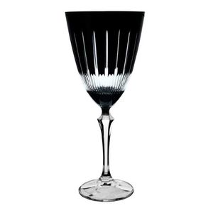 Taça Para água Bohemia Elizabeth - 350ml Preto