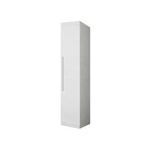 Módulo De Quarto Guarda Roupa Luna C- 1 Porta Branco - Bianchi