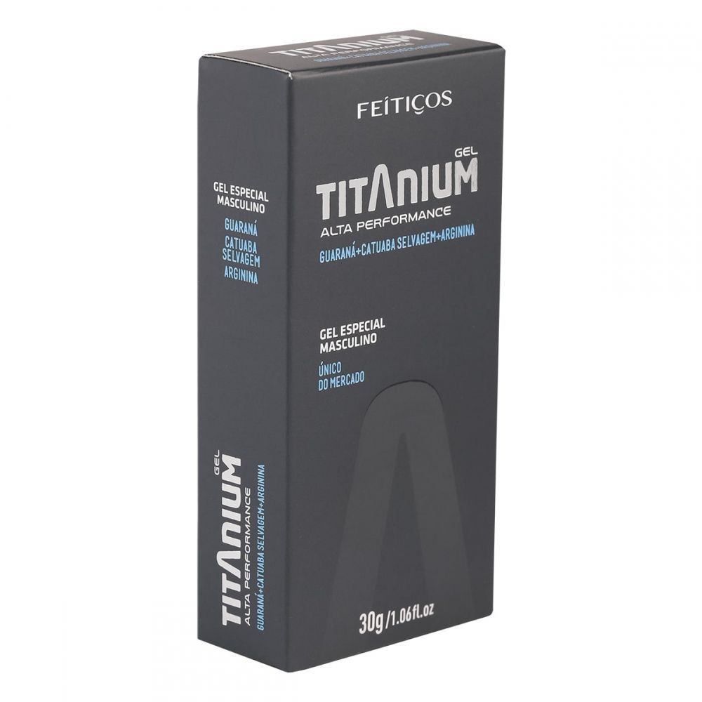 Gel Alta Performance Masculino Titanium De 30g - WebContinental