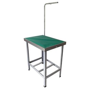 Mesa De Banho E Tosa Inox Alcapet 80x55cm Verde Apis-14p