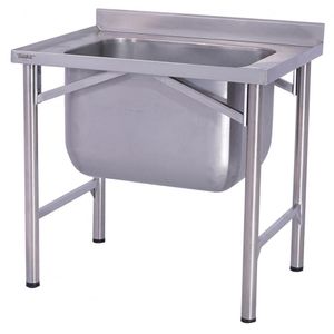 Tanque Inox 304 Benfati 90x70cm Com 1 Cuba 701
