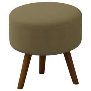Puff Puf Para Sala Pes Palito Small Veludo Sl 945 Peer Sl 945