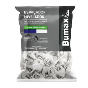 Nivelador De Piso Ecomax (100 Pçs) - Bumax 1 Mm