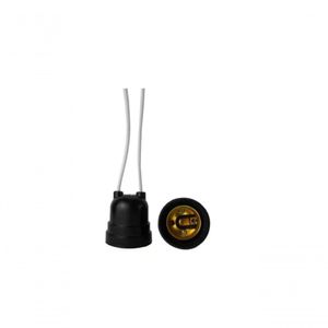 Bocal Pendente Com Rabicho Preto - Fertak