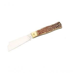 Canivete Aco Inox Lamina Larga 80X26Mm 8119
