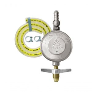 Regulador Gas Alianca Peq Mang 1,20M 504-1 C-5Pcs