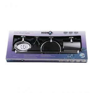 Kit Acessorios Wc Hidrolar 5 Pcs Faetto