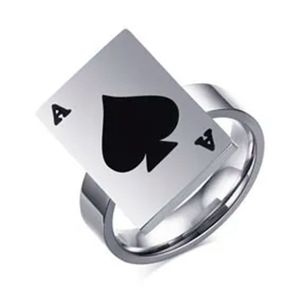 Anel Espadas 3 Spade Tamanho Americano 6,7,8,9 B+ Tamanho 14