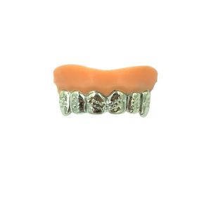 Dentaduras Dentes Grillz Metalico Rapper Gangster Escolha A Sua Dentadura Marca B