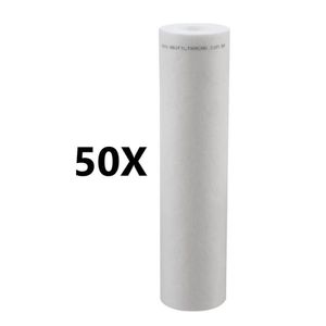 Kit 50 Refil Filtro De água Polipropileno Bbi Pp10 Pré
