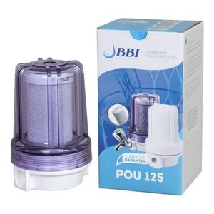 Filtro Para Ponto De Uso Bbi Transparente F125tr 5 + 3 Refis Extra Cor Transparente Voltagem Não Se Aplica