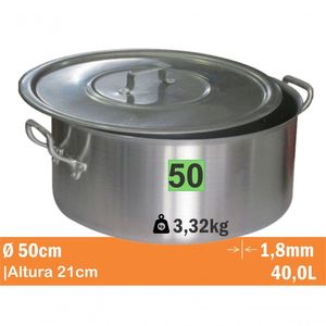 Cacarola Standard Nr 50 40,0l Real 9150