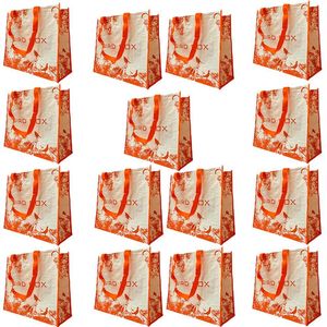 Bolsa Ecobag Retornavel Kit 15 Uni Saco Resistente Compras Mercado Dobravel