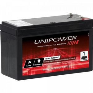 Bateria Selada 12V-4A Up12 Alarme Unipower