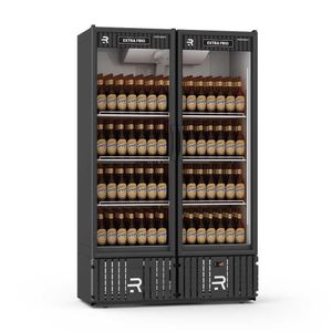 Visa Cooler Extra Frio 2 Portas Preto/branco Vcef2p 220v - Refrimate