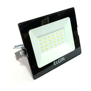 Refletor Led Elgin 30w 6500k 1 650 Lumens Branca Fria Bivolt
