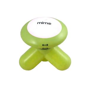 Mini Massageador Sml Portátil Eletrônico Pessoal Usb Pilha Cor:branco