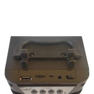 Caixa De Som Bluetooth Portátil Potente Usb Sd Recarregável