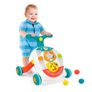 Andador Infantil - Primeiros Passos Com Som - Colorido - Pais E Filhos