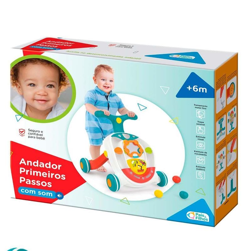 Andador Para Bebe Fisher Price Dos Lados Primeros Pasos