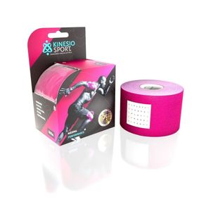 Bandagem Elástica Adesiva 5cm X 5m Rosa Ks-004 - Kinesiosport